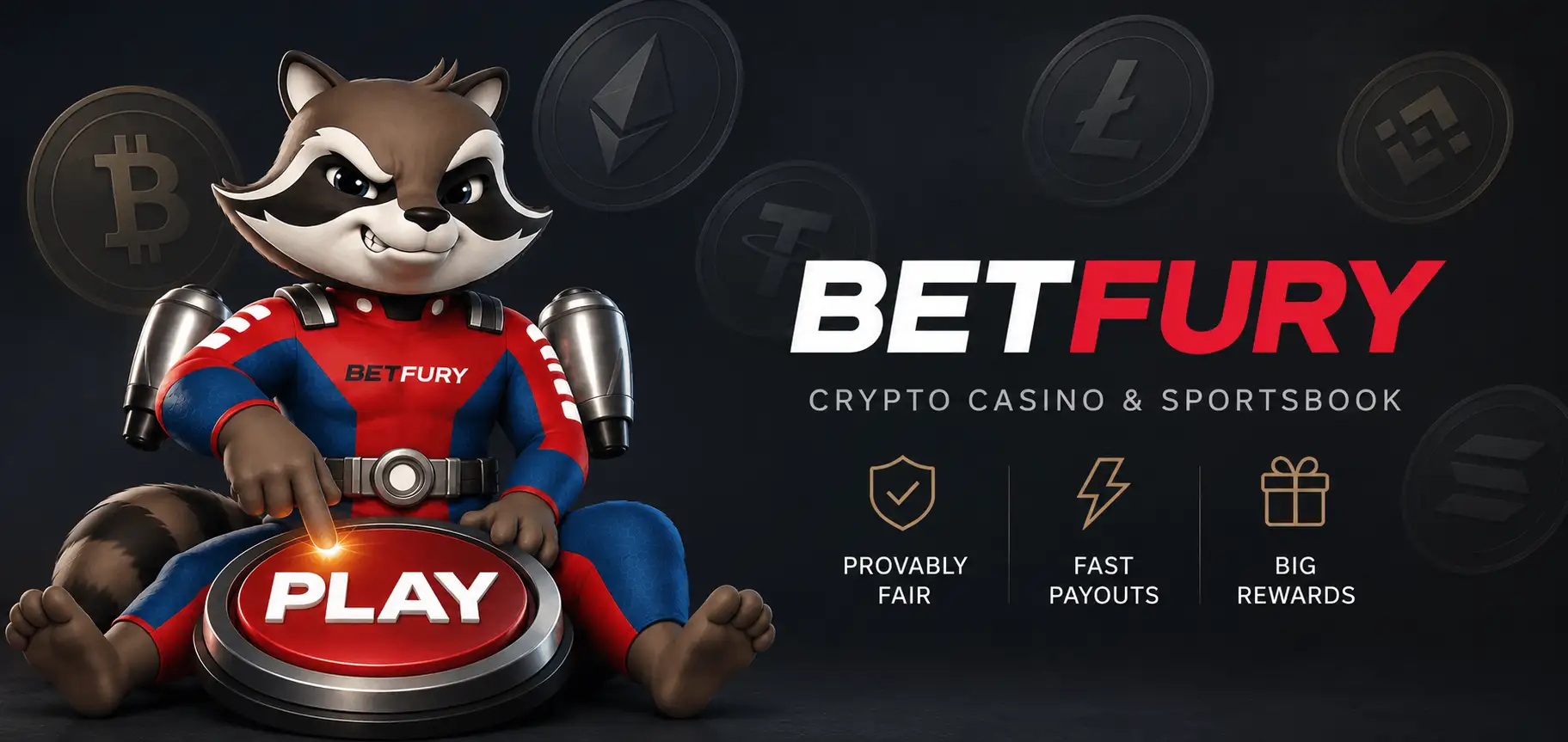 BetFury bonus banner